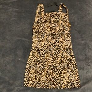 Cheetah print mini dress for Juniors